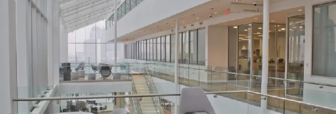 photo of atrium of Jordan Medical Education Center