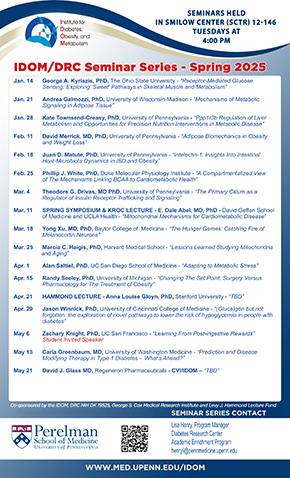 Spring 2025 Seminar Series